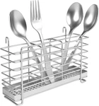 304 Stainless Steel Utensil Drying Rack With Hooks & Divided Compartments,. Fixed Price $21.89.