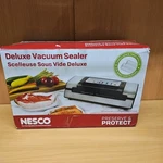 New Open Box Nesco Deluxe Electric Vacuum Sealer Kit VS-12 Compact Food Preser. Fixed Price $99.99.