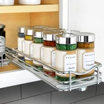 Pull Out Spice Rack Organizer For Inside Kitchen Cabinets 4-3/8 Inch Wide. Fixed Price $54.35.