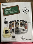 Wild Eye Designs Wink Science Rotating Carousel Spice Rack Set, 14 Jars. Fixed Price $45.00.