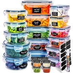 Fullstar 50-PIECE Bpa-free Food Storage Container Set With Lids, Marker & Labels. Fixed Price $65.00.