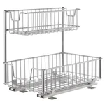 Trinity TBFC-22042 Sliding Undersink, Rack, Pantry Organizer Chrome New (16C). Fixed Price $46.98.