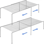 Stainless Steel Expandable Kitchen Storage Organizer Spice Rack Cabinet Organiza. Fixed Price $75.77.