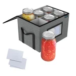 64 Oz 1/2 Gallon Jars Storage Containers, Sturdy Canning Containe.... Fixed Price $58.39.
