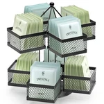Organizer, Storage Holder Spinning Carousel 96 Teabags Contai.... Fixed Price $39.02.