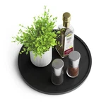 Lazy Susan Organizer Homerays 10 Inch Non-skid Bamboo For Kitchen .... Fixed Price $29.02.