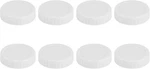 White Mason Jar Lids - 8PCS Plastic Regular Mouth, Leak Proof Cann.... Fixed Price $16.88.