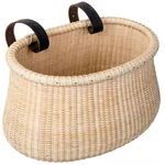 Teng Tian Nantucket Style Bicycle Basket Cane-on-cane Weavebike Front. Fixed Price $136.21.