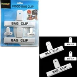 4 Food Chip Bag Clips Assorted Size Multi Purpose Mini Craft Clothespin. Fixed Price $7.65.