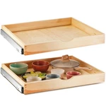 Cabinet Organizer Slide Out Drawer 27 21 3 Menkxi Led Wooden Pull Fully. Fixed Price $209.99.