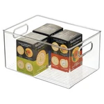 Idesign Recycled Plastic Pantry Storage Bin - Linus Collection Clear. Fixed Price $16.26.