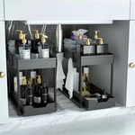 Dekava Under Sink 2 Pack, Bathroom Cabinet Organizer, Tier Slidin.... Fixed Price $50.75.