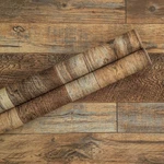 17.71'' 118'' Distressed Wood Plank Wallpaper Peel And Stick Rustic Gr. Fixed Price $14.31.