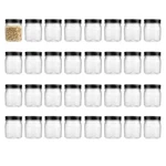 Omnisafe 8 Ounce Clear Plastic Mason Jars With Screw Lid, Reusable Empty J.... Fixed Price $40.27.