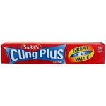 Saran Cling Plus Plastic Wrap - 200 Ft 3 Pk. Fixed Price $21.20.