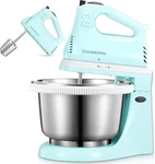 2 In 1 Hand Mixers Kitchen Electric Stand With Bowl 3 Quart. Fixed Price $54.99.