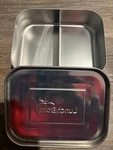 Lunchbots Stainless Steel Container Bento Box 2 Section 5.5 X4. Fixed Price $13.99.