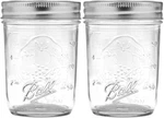 Ball Regular Mouth Mason Jars With Lids & 8 Ounce (pack Of 2), Half Pint. Fixed Price $17.86.