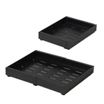 Sunnypoint Pull-out Cabinet Organizer Expandable Drawer Shelf (black). Fixed Price $61.85.