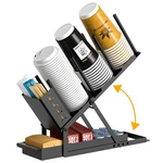 Rchyfeed Cup And Lid With Straw Holder, Metal For Counterto.... Fixed Price $64.68.