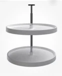 Rev-a-shelf 3072-24-52 Value Line Polymer 24" Full Circle Tier White. Fixed Price $63.56.