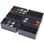 Diommell 6 Pack Foldable Cloth Storage Box Closet Dresser Drawer Organizer Fabri. Fixed Price $29.72.