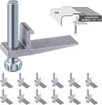 Dreyoo 12 Pack Clips For Countertop Sinks, Heavy Duty J Channel Mounting. Fixed Price $26.86.