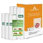 Vacuum Sealer Bags Rolls For Food, Vacapex 6 Custom Fit Storag.... Fixed Price $41.19.