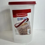 Nwt Rubbermaid Flex & Seal 1.1 Gallon 4.2 Liter Food Storage Container Red Clear. Fixed Price $18.99.