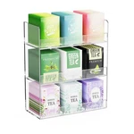 Acrylic Tea Bag Organizer, 3 Layers Holder For Packets, No Assemb.... Fixed Price $38.59.