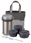 Zojirushi SL-NCE09 Ms. Bento Stainless-steel Vacuum Lunch Jar With Carry Bag. Fixed Price $69.00.
