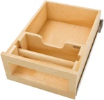 Rev-a-shelf 4PTD-18HSC-1 Wood Classics 15"W 2-COMPARTMENT Drop-in Maple. Fixed Price $277.99.