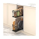 2 Pack Pull Out Cabinet Organizer For Cutting Board, Baking Sheet, Cookie She.... Fixed Price $48.43.