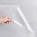 Chanmol Clear Peel And Stick Wallpaper, Self-adhesive 15.7"W X 118"L,. Fixed Price $11.94.