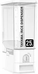 55 Lbs. Capacity Rice Dispenser Grain Storage Container,white. Fixed Price $137.90.