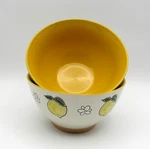 Spectrum Designz Lemon Bloom 6 Cereal Bowl Set Of 2 New. Fixed Price $40.47.