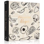 Lubudingjoy Recipe Binder 8.5X11 3 Ring, Book To Write Your Own Rec.... Fixed Price $37.58.
