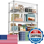 Mzg 1750LBS 47.2 W Tiers Shelf Steel Storage Shelves Metal Shelving Unit. Fixed Price $329.98.