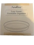 Amolliar Lazy Susan Turntable Organizer Metal Rack For Cabinet/refrig Storage. Fixed Price $12.55.