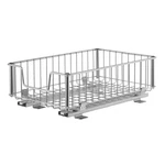 Pull Out Cabinet Drawer Organizer Sliding Shelf Chrome Kitchen Storage Rack. Fixed Price $71.43.