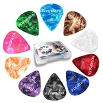 15 Pack Guitar Picks Plectrums With Organizer Storage Box 0.5 0.75 1.0 Mm. Fixed Price $9.11.