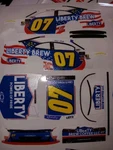 2025 Nick Leitz Liberty Brew Retro XFINITY1/64 Peel& Stick Decals. Fixed Price $8.95.