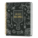 Lubudingjoy Blank Recipe Notebook To Write Your Own 8.5" X 11", Black. Fixed Price $27.34.