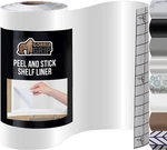 Gorilla Grip Peel And Stick Paper, Removable 240"W X 11.8"L, Clear Matte. Fixed Price $28.53.