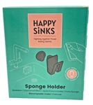 Happy Sinks By Magisso Magnetic Sponge Holder Charcoal - New. Fixed Price $11.95.