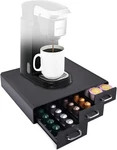 Coffee Pod Storage Drawer Capsule Organize 13.5"X12.8"X2.6", Black. Fixed Price $41.76.
