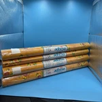 Vtg Adheso Self Adhesive Vinyl Orange Yellow Sunflowers Contact Paper Roll Lot. Fixed Price $35.95.