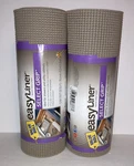 Two Rolls - Duck Brand Easy Liner Select Grip 12" X 20' Shelf Brownstone. Fixed Price $23.00.
