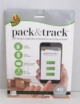 Duck Brand Pack & Track Labels For App-based Labeling Locating 40 New. Fixed Price $12.75.