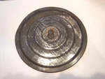 Vintage Ekco 10.5" Safety Ring Pot Cover Metal Tin Lid. Fixed Price $11.00.
